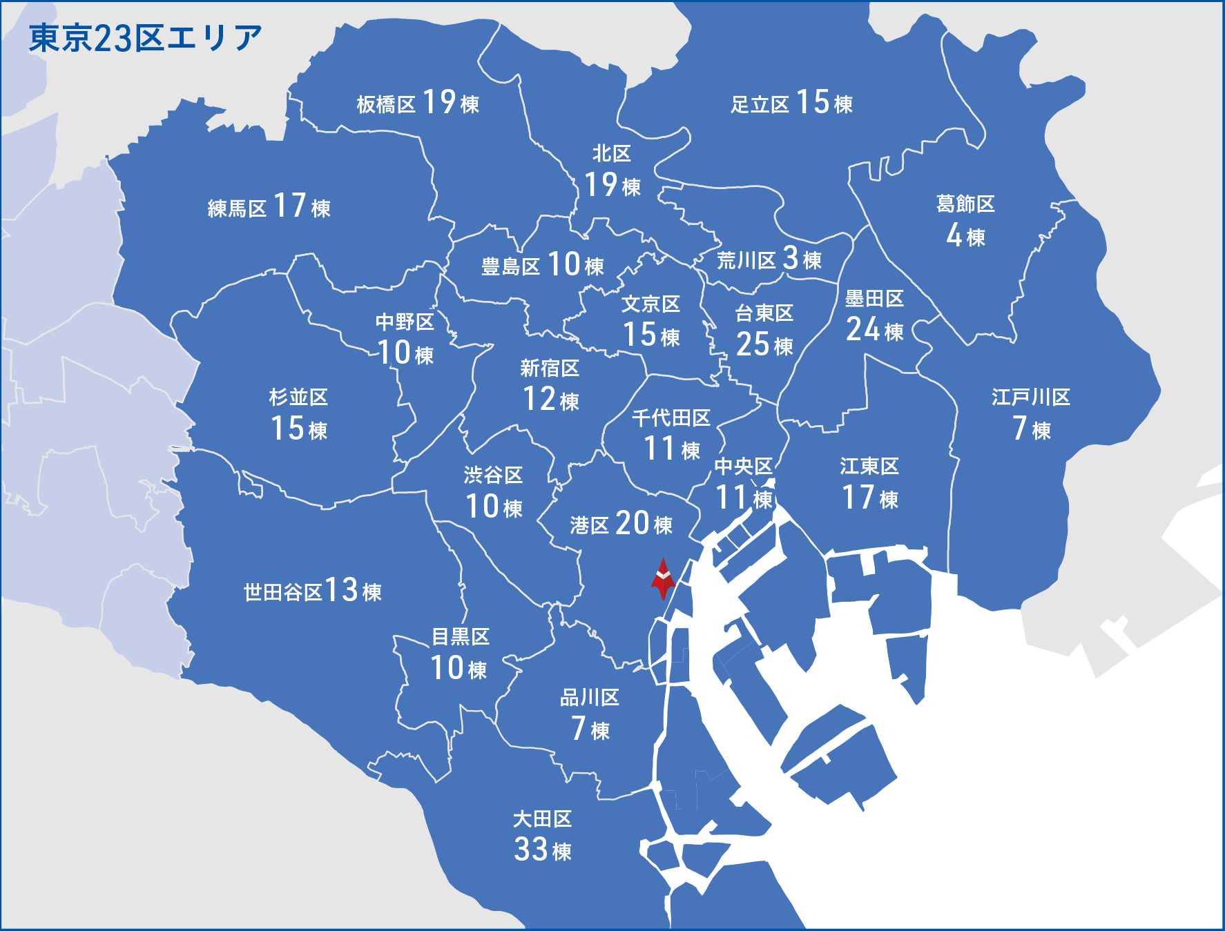 東京23区エリア